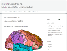 Tablet Screenshot of neuromorphometrics.com